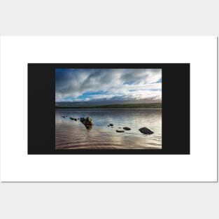 Loch Morlich Stones Posters and Art